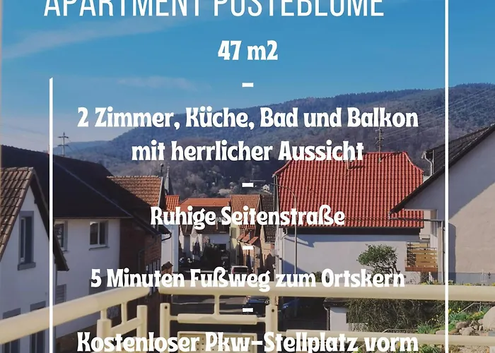 Apartment Pusteblume Mit Balkon, Neu Teilrenoviert